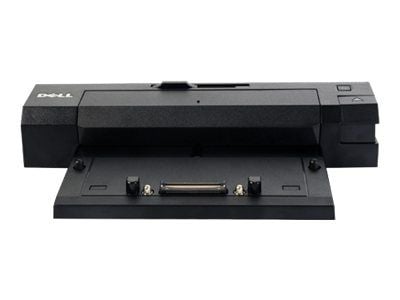 Dell E-Port II Advanced - Portreplikator - VGA, 2 x DVI, 2 x DP - 240 Watt - Italien - för Precision 3510, 7510, 7710, M4600, M4700, M4800, M6600, ...