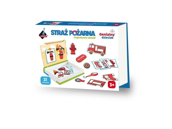 Askato Magneettinen palapeli - palokunta