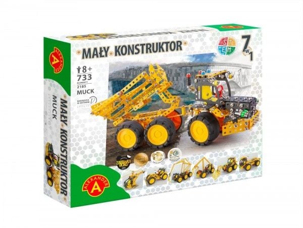 Alexander construction Little Constructor 7in1 Muck -rakennusmateriaali (Muck)