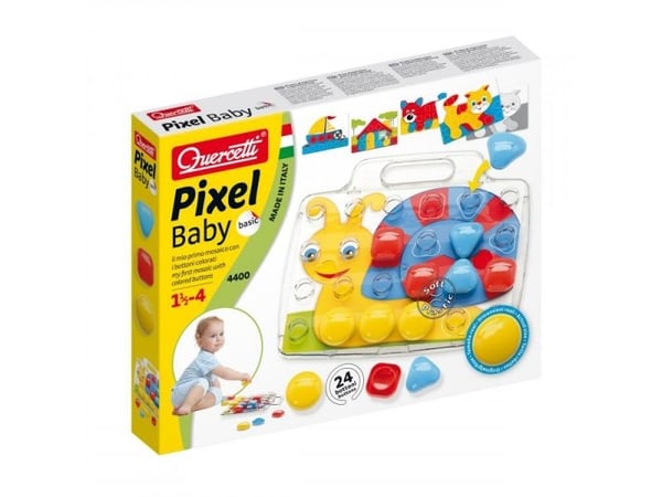 Quercetti Mosaic Pixel Baby Basic 24 kpl (591514)