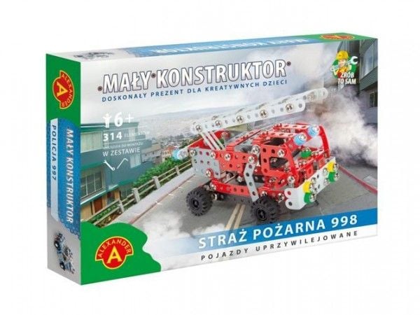 Mały konstruktor Straż pożarna