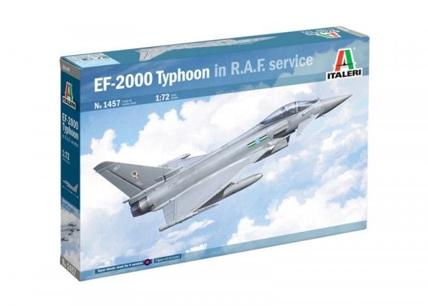 Italeri modellsett EF-2000 Typhoon In R.A.F. Service 1/72