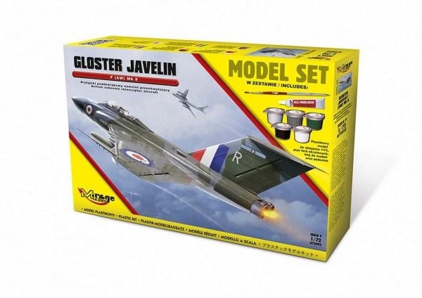Mirage Gloster Javelin F Mk9 Model Kit - Fly