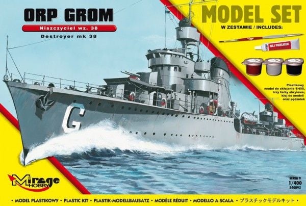 Mirage ORP 'GROM' wz.38 [Polsk Destroyer WWII] (MI/840093)