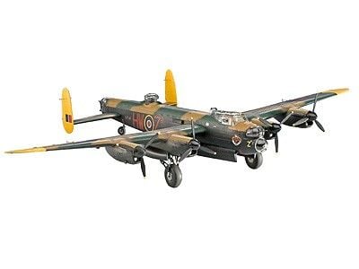 Revell Avro Lancaster Mk.I/III, Luftfarkostmodell med fast vinge, Monteringssats, 1:72, Avro Lancaster Mk.I/II, Plast, Second World War