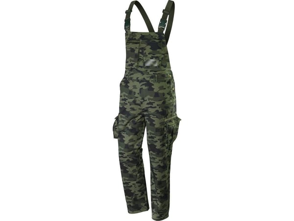 " Neo Work Trousers olkaimilla (CAMO-työhousut, koko XXXL)