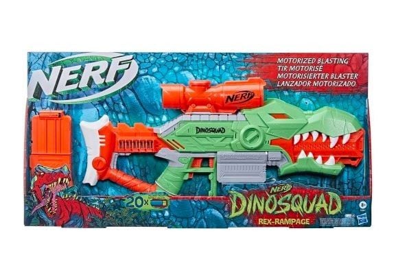 NERF DinoSquad - Rex-Rampage Moottoroitu tikanheittimen räjäyttäjä