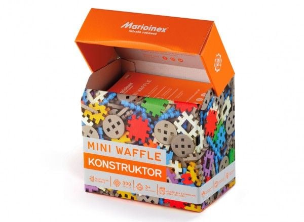 Marioinex Klocki Vohveli mini 300 kpl Rakentaja laatikossa