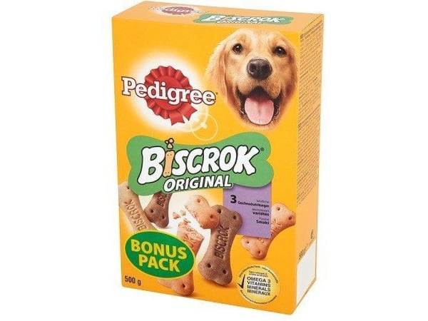 Pedigree Biscrock Original, aikuisille, kana, 500 g