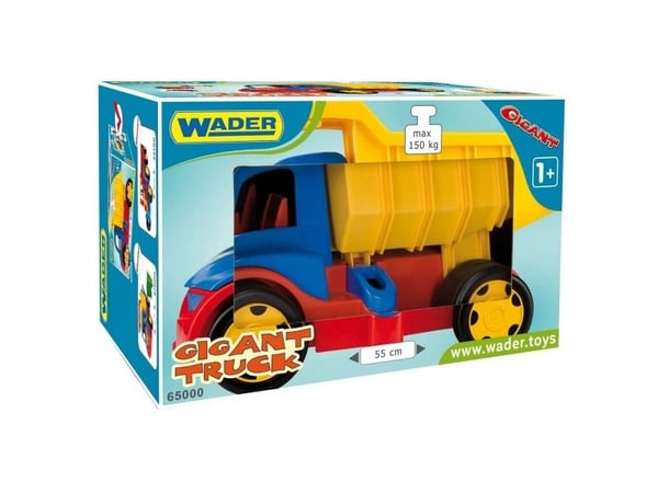 WADER Giant Truck Kaatopaikkakuorma-auto 55 cm laatikossa