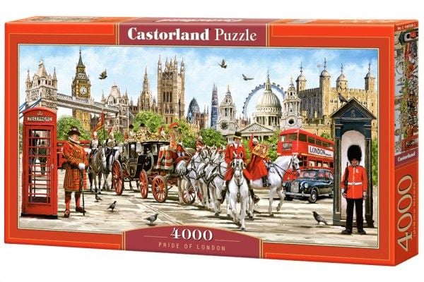 Castorland Pride of London 4000 pcs, 4000 stykker, By, 9 år