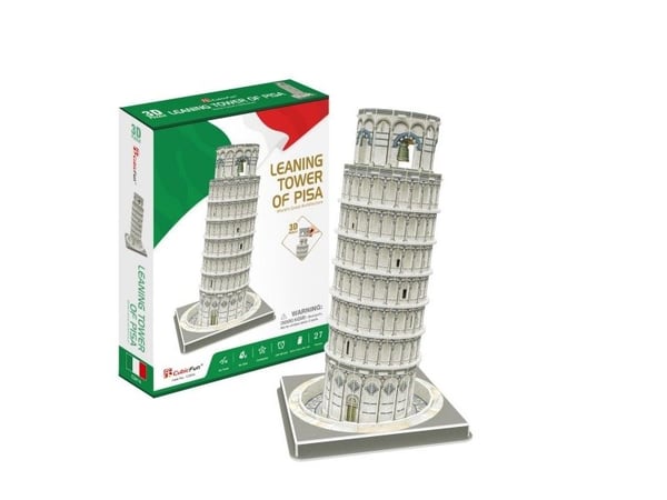 Cubicfun Puslespill 3D - Det skjeve tårnet i Pisa (306-20241)