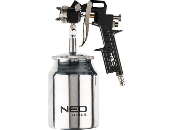 Färgpysselpistol, nedre behållare 1,0 l, munstycke 1,5 mm