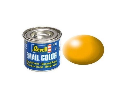Emalj 14 ml, gul silke