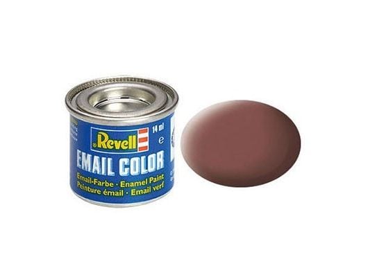 Emalj 14 ml rost matt