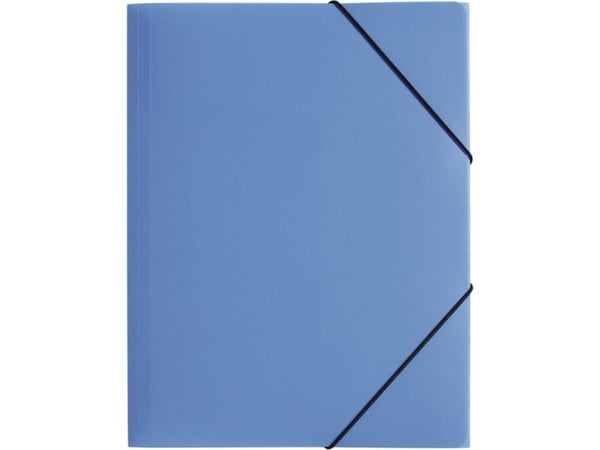 Pagna Basic Trend - 3-fliksmappe - bokryggbredde: 5 mm - for A3 (297 x 420 mm) - lys blå