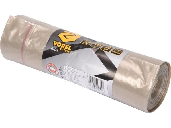 VOREL styroporsekker 240 l, 40 µm / 10 stk. VOREL styroporsekker 240 l, 40 µm / 10 stk.