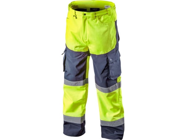 Neo Hi näkyvyys softshell-housut keltaiset koko XL (81-750-XL)