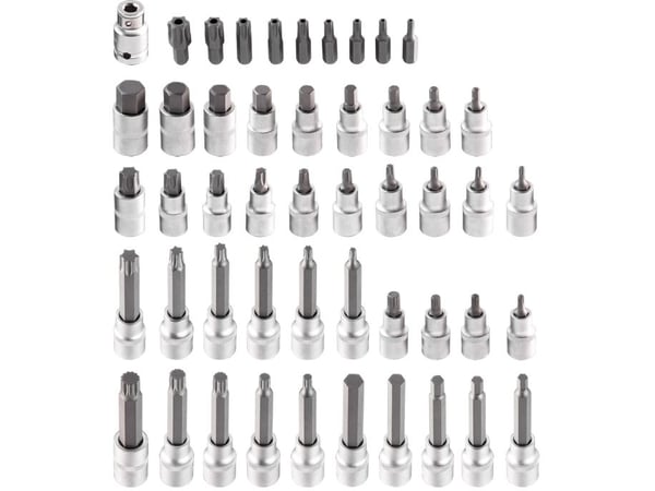 Neo Torx bits-sett 49 deler
