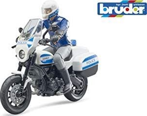 Bruder bworld Ducati Scrambler FT politimotorcykel legetøj