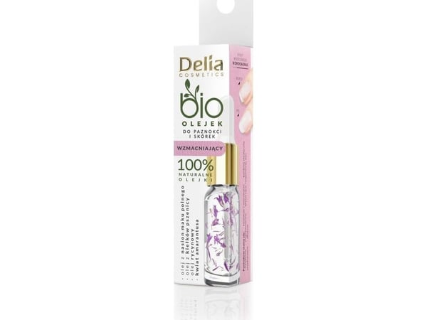 Delia Cosmetics Bio nagel- och nagelbandsolja stärkande 10 ml