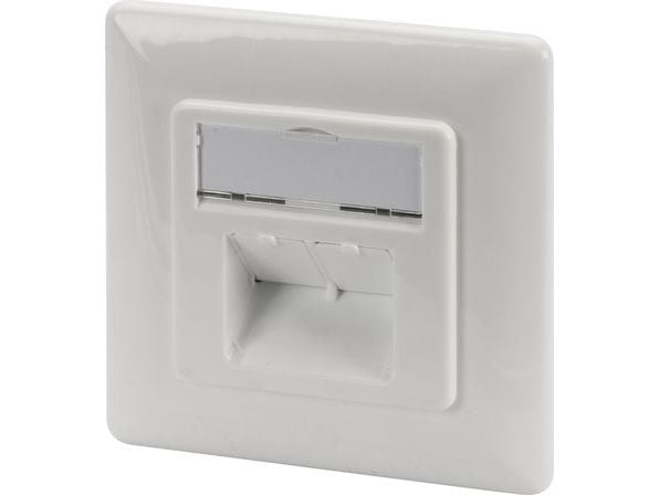 Goobay 68721, RJ-45, 6a, 500 MHz, Valkoinen, 1 kpl