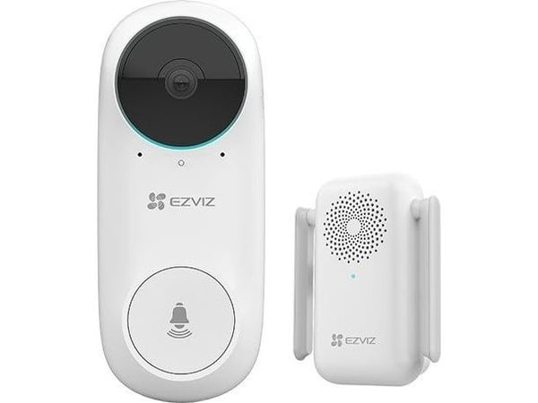EZVIZ DB2C kit, Hvit, 65 dB, Hjem, 1 stykker, 1 stykker, 100°