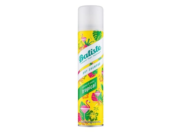 Batiste Tropical Dry Shampoo 200 ml med kokos eksotisk duft