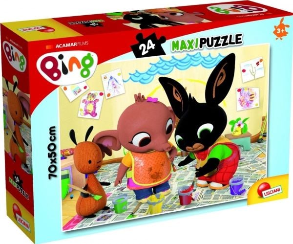 Lisciani Puzzle Supermax i 24 kpl Bing-palapeli