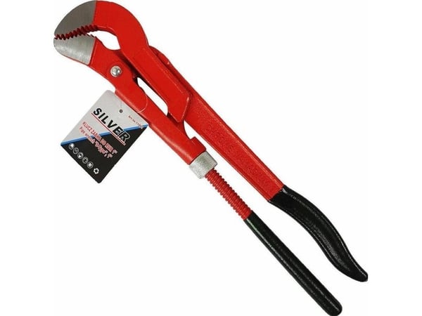 Sølv RØRNØKKEL 1,0" S-TYPE JAWS /SØLV EX11001
