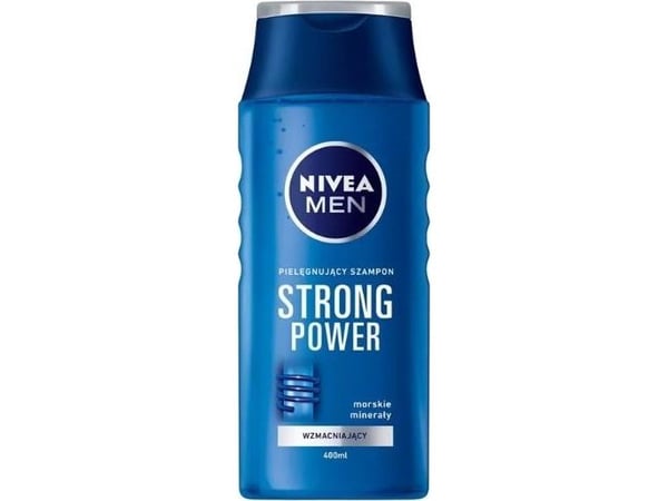 NIVEA Hair Care sjampo STRONG POWER for menn 400 ml
