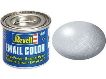 Emalje 14 ml aluminium metallic