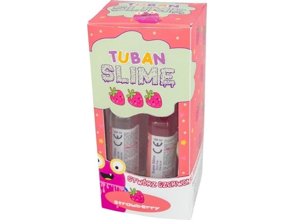 TUBAN Diy Super Slime Mansikka