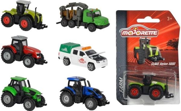 Majorette lantfordon, 6 varianter (223848)