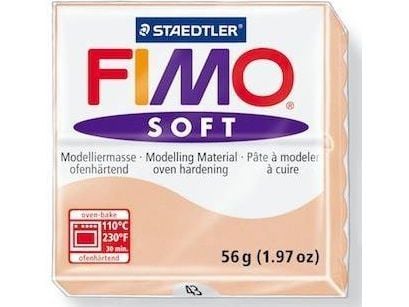 Staedtler FIMO 8020, Modelleringsleire, Beige, Flesh, 1 farger, 110 °C, 30 min