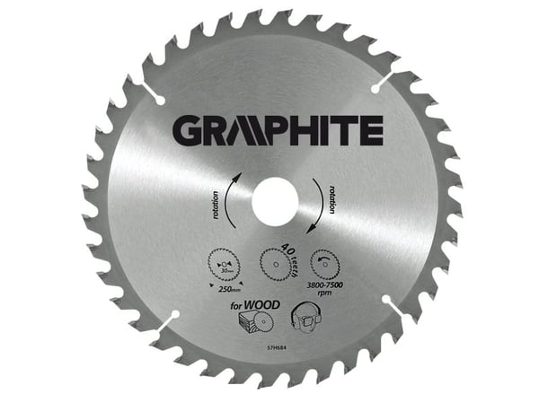 Grafittskjoldsag 200x30x3,2mm 60z. - 57H678