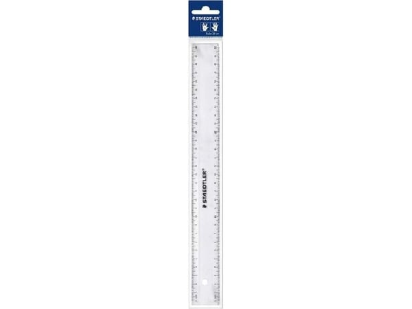 STAEDTLER Mars 562 PB - Linjal - 30 cm - gjennomsiktig