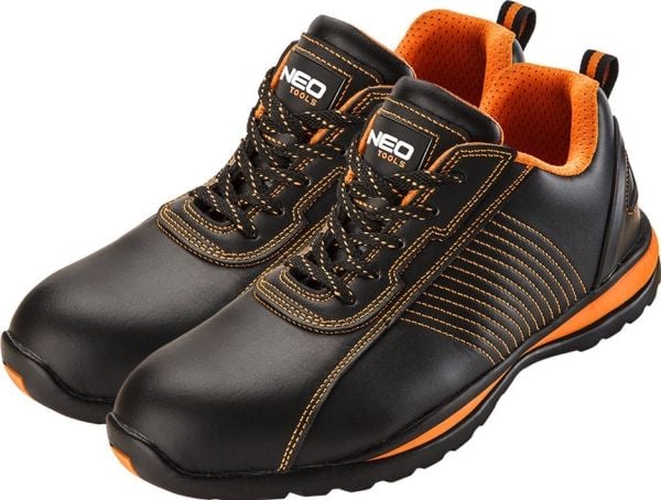 Neo Leather arbeidsstøvler med ståltåhette, størrelse 42 (82-103)