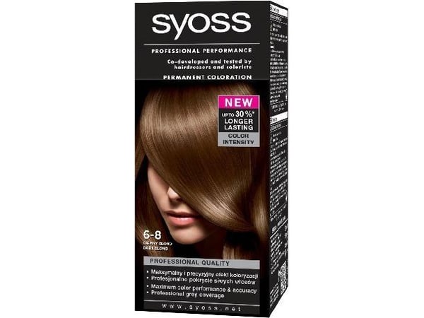 H SYOSS. hårfärg Dye 6-8 dark blonde