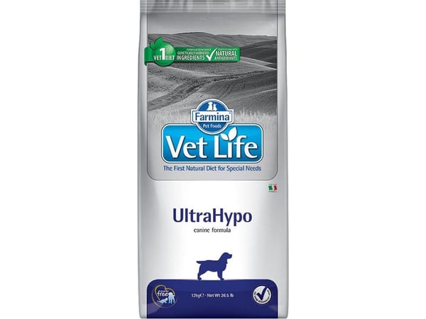 FARMINA Vet Life UltraHypo - tørfoder til hunde - 12 kg