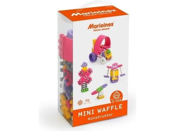 Marioinex mini waffle 70 deler konstruktionssett