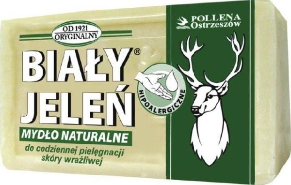 POL WHITE Naturlige såpestykker 150g