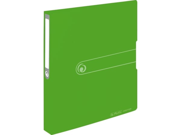 Herlitz 11226388, A4, Rund ring, Oppbevaring, Polypropylen (PP), Grønn, 1 stykker
