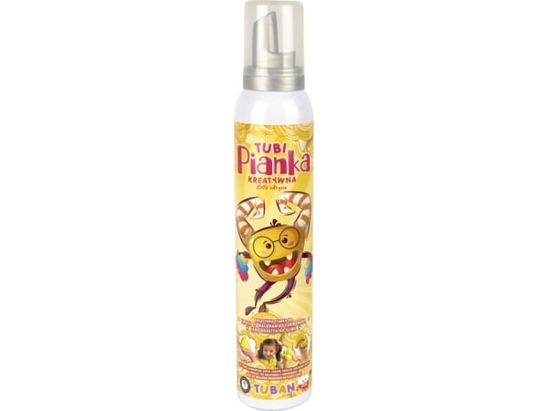 Tuban Tubi vaahtokarkki - keltainen Christie 200 ml