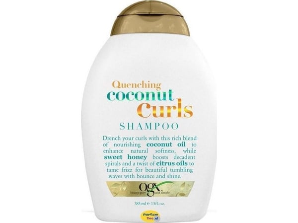 OGX Coconut Shampoo for Curly Hair 385ml - Sulfate Free OGX Coconut Shampoo for Curly Hair 385ml - Sulfate Free