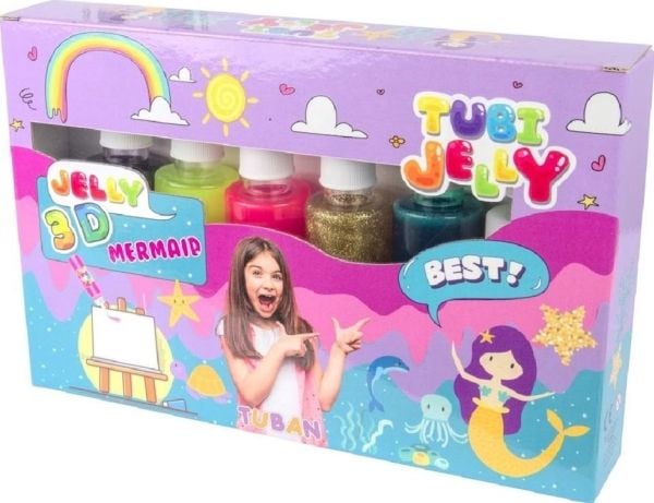 TUBAN Tubi Jelly 6 väriä - Merenneito