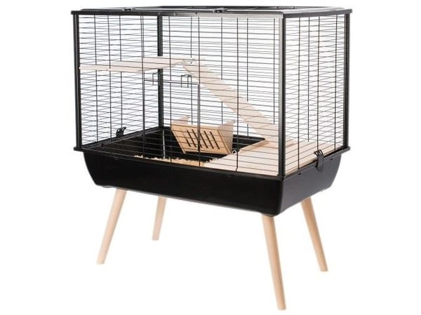 Zolux Cage svart Neo Muki store gnagere H58