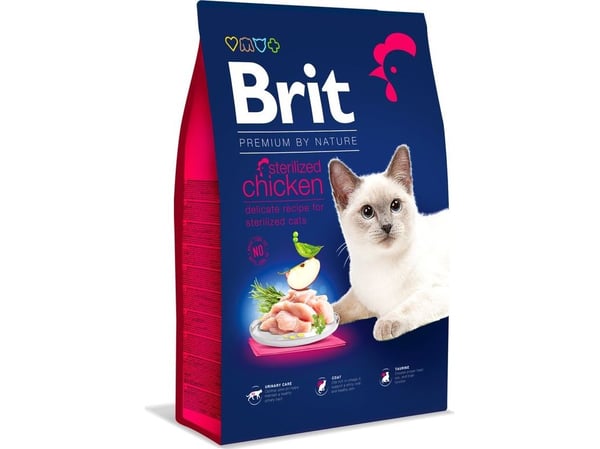 Brit Premium kattemat BRIT PREM CAT STERILIZED
