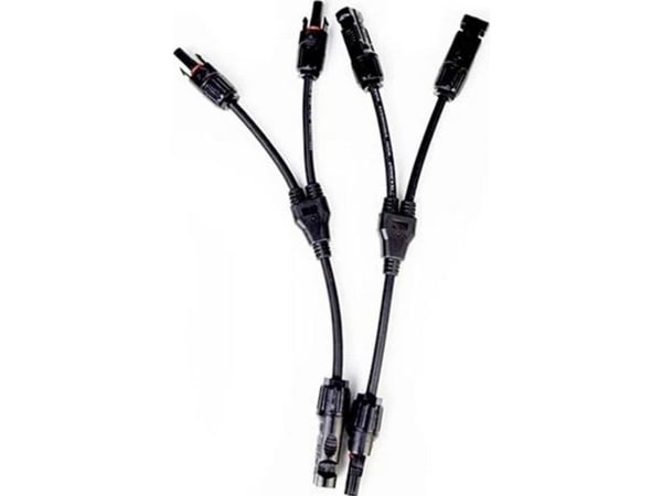 EcoFlow 50004032, Kabelsett, Sort, EcoFlow, DELTA/RIVER Series, MC4, Hankjønn