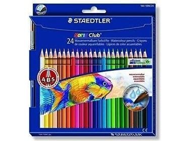 STAEDTLER Noris Club aquarell - Fargeblyant - assorterte farger (en pakke 24)
